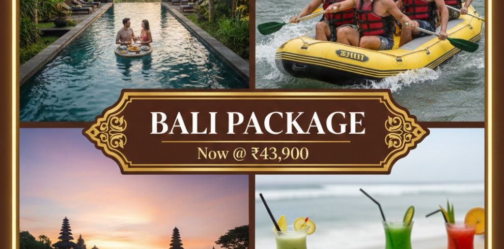 Bali Package Now @43,900