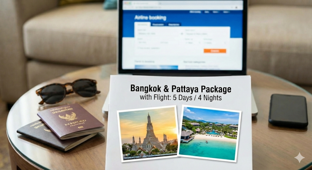 Bangkok & Pattaya Package with Flight