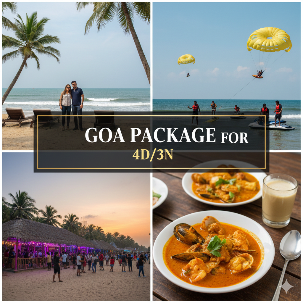 Goa Package 4 Days 3 Nights