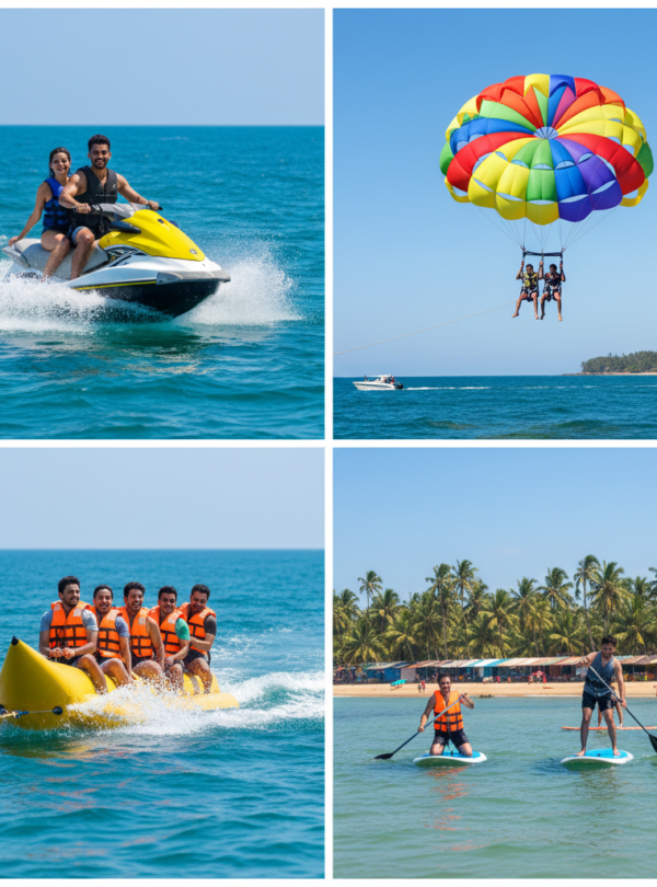 Water activities in Goa