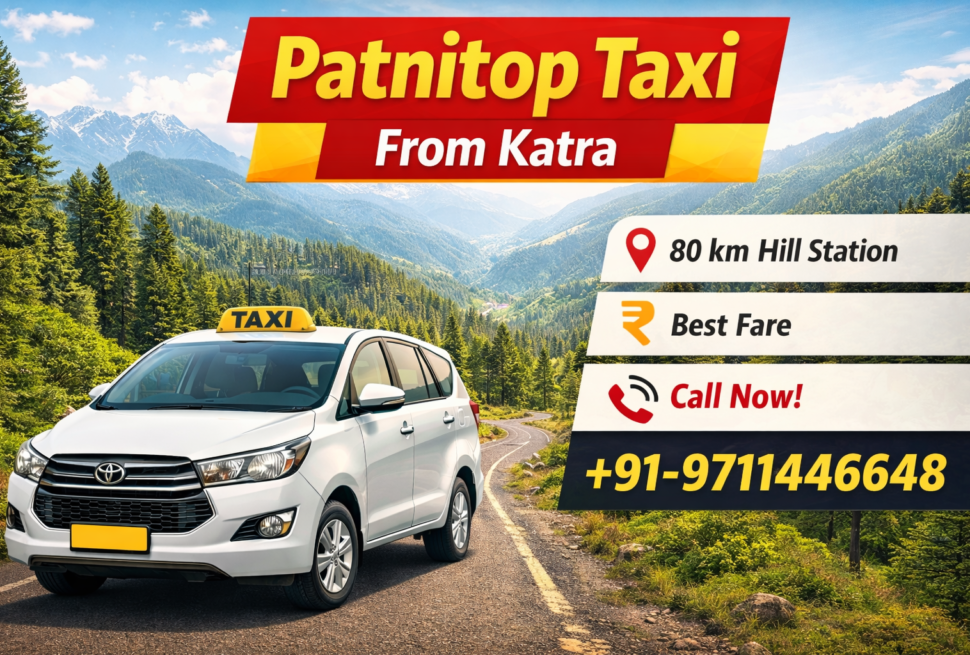Patnitop Taxi from Katra