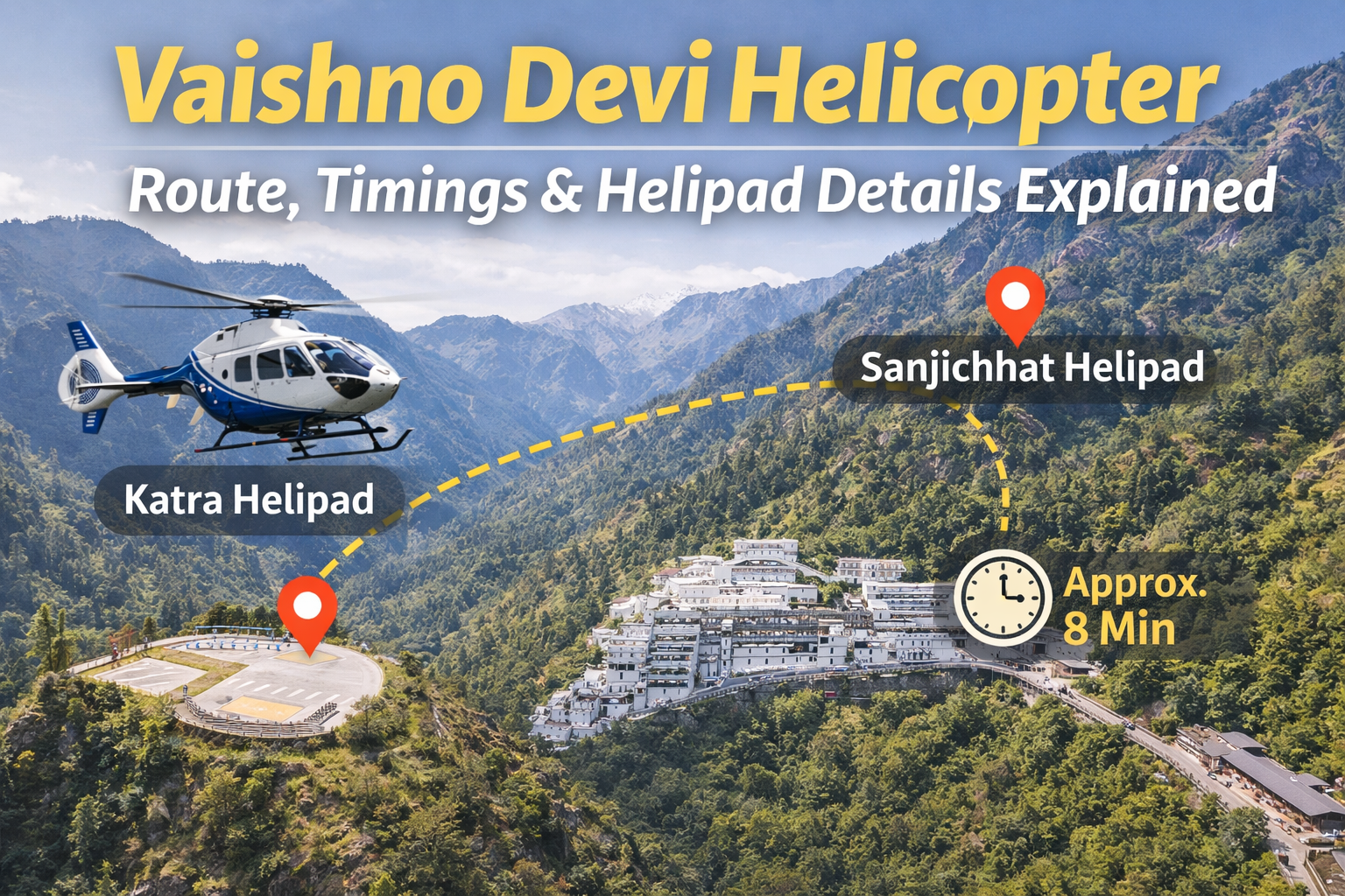 How to Book Vaishno Devi Helicopter Tickets Online (Step-by-Step Guide)