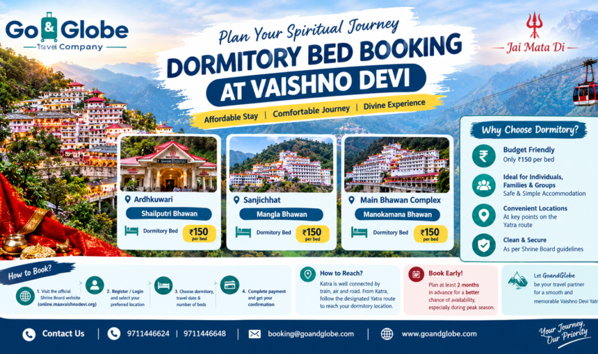 Dormitory Bed Booking at Vaishno Devi