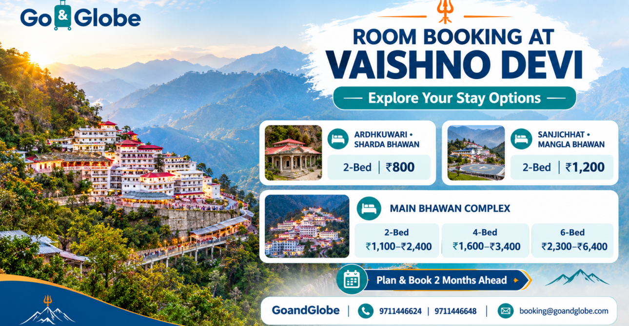 Room Booking at Vaishno Devi