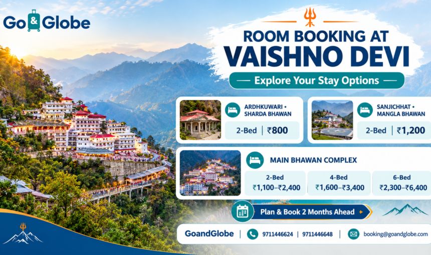 Room Booking at Vaishno Devi
